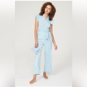 AREA STARS Ruffle Sleeve Jumpsuit